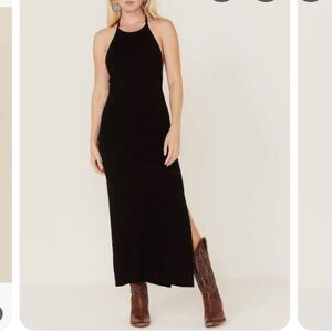 Spell And The Gypsy Sunray Knit Maxi Halter Dress